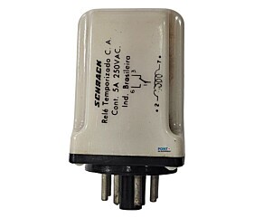 Rele Temporizado C.A 5A 250VAC ZT115110 Schrack