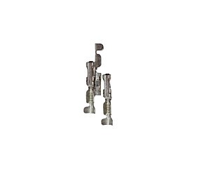 Terminal Elétrico Latão Femea Prateado