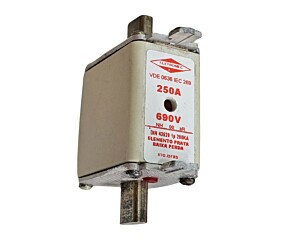 Fusível 250A 690V NH00 Ultra Rápido