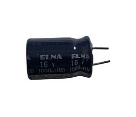 Capacitor Eletrolítico 1000uF x 16V RD 85º Elna