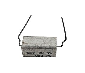 Resistor 1R8 7W 5% Porcelana Twt