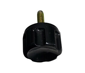 Botão Rosqueável Preto