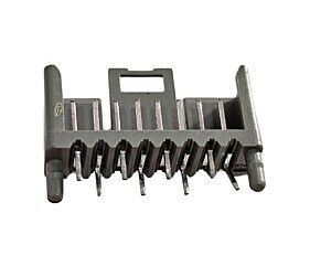 Conector Header 8 Pinos Macho Cinza 180º