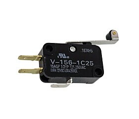 Chave Micro Switch V-156-1C25 Com Roldana Omron