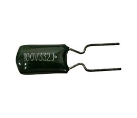 Capacitor Poliéster 3K3 x 100V = 100V332J