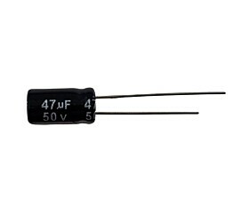 Capacitor Eletrolítico 47uf x 50V RD 105º Hyncdz