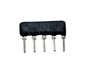 Rede Resistiva 10K 5 Pinos = 05A1.103G Preta