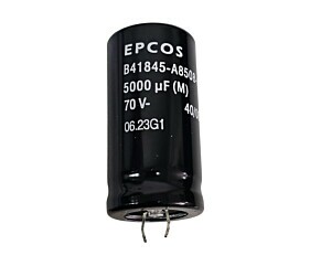 Capacitor Eletrolitico 5000uF x 70V RD 85º Snapin Epcos B41845-A8508-M