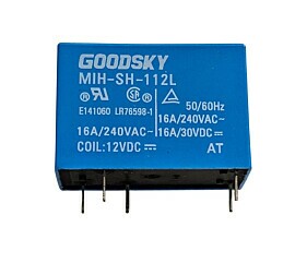 Rele MIH-SH-112L 16A 240V 50/60HZ 5 Terminais Goodsky