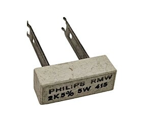 Resistor 2K 5W 5% Radial Porcelana Philips