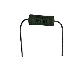 Resistor 3R9 5W 5% Pré Formado Verde