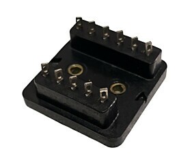 Base Para Rele 11 Pinos Preto