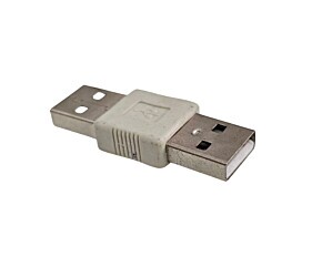 Conector Adaptador Emenda Usb Macho x Usb Macho