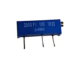 Trimpot 10R 3006P 15Voltas