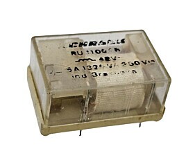 Relé RU11048 48V 5 Terminais Schrack
