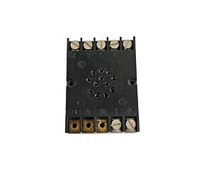 Base Para Rele Preto 12 Pinos 