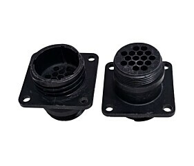Conector CPC 16 Vias Fêmea Preto