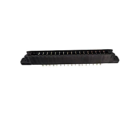 Conector Euro 17 Vias 180° Preto