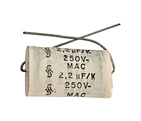 Capacitor Poliéster 2,2uF x 250V Mac Siemens