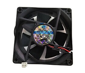Cooler 80x80x25MM 12V 0.08A 2 Fios BDL8025S Brushless Usado