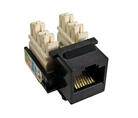 Conector Keystone Jack Fêmea RJ45 8 Vias Cat 5