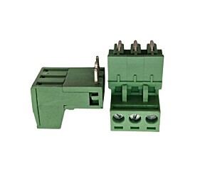 2EDGK-5.08 Borne 3 Terminais Verde