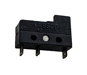 Chave Micro Switch 5A 125/250Vac 3 terminais Preta Vabsco