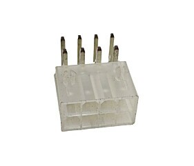 Conector Automotivo 4201 8 Vias Macho 90° Excon