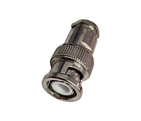 Conector BNC Fêmea Solda/Prensa Cabo