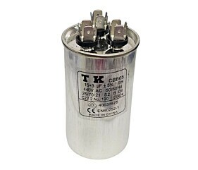 Capacitor Para Ar Condicionado 15+3uF x 440V 50/60Hz CBB65 TK 