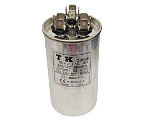 Capacitor Para Ar Condicionado 15+4uF x 440V 50/60Hz CBB65 TK