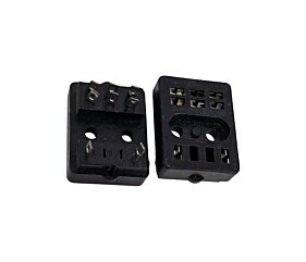Soquete Para Relé 8 Pinos Preto