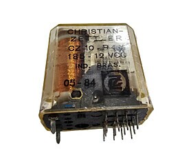 Rele CZ10-P4X 12VCC Christian - Zettler
