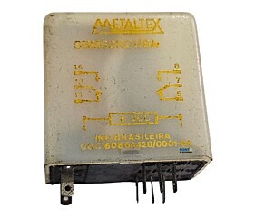 Rele SBMS2RC1/8 6Vcc Metaltex