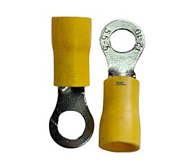 Terminal Olhal Isolado RV-5,5-5 12-10 Amarelo