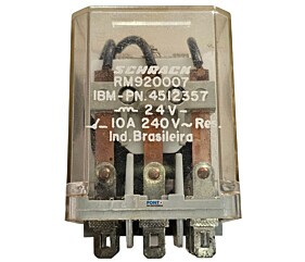 Rele RM920007 24V 10A 240V IBM-PN.4512357 Schrack