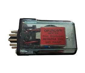 Rele OP3RC6/11 110V 11 Terminais Metaltex