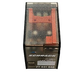 Rele ZT401048 48V 5A/250V 14 Terminais Schrack