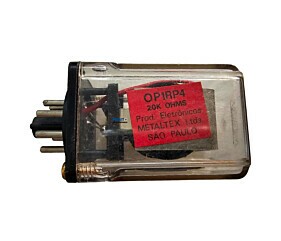 Rele OP1RP4 20K 8 Terminais Metaltex