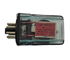 Rele OP1RA33 127V 8 Terminais Metaltex