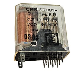 Rele CZ10 S4X 700-24VCC Christian - Zettler