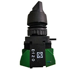 Chave Comutadora AAZ245/01+E120 022 Curto 3 Retenções Preto/ Verde 2NA 12823001 Ace Schmersal