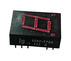 Display 5082-7760 7 Seguimentos Vermelho Hp