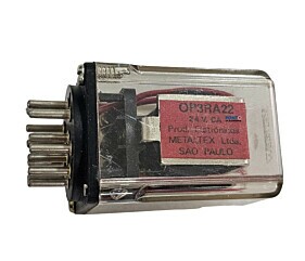 Rele OP3RA22 24VCA Metaltex