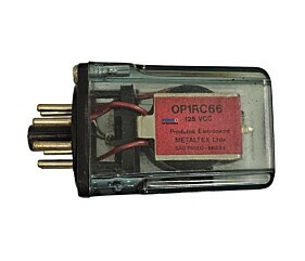 Rele OP1RC66 125VCC Metaltex