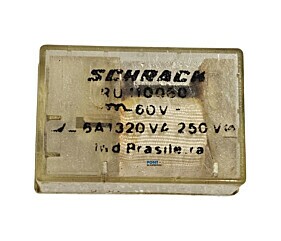 Rele RU110060 6A 60V 250VCA Schrack
