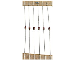 Resistor 220R 1/6W 5% R20 Kit 100Pçs