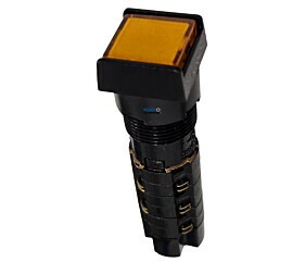 Botão de Impulso Quadrado Amarelo Ace Schmersal