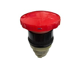 Botão Cogumelo Vermelho Sem Trava