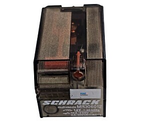 Rele MR306012 10A 12V 50/60HZ Schrack